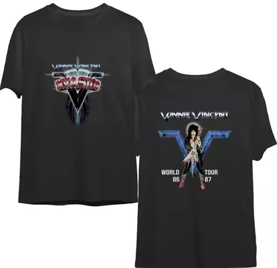 Vinnie Vincent' Invasion 1986-87 Tour Shirt • $19.99