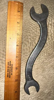 Rare Vintage W&B 502 S  Shaped 5/8 & 3/4 Open End S Curved Wrench Nice! • $25.77