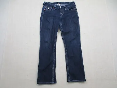 True Religion Hi-Rise Boot Jeans Dark Wash - Size 29 27.5  Inseam • $23.33