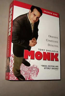 Monk TV Series Complete 8 DVD Box Sets All 8 Seasons Tony Shalhoub Good Shape • $27