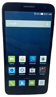 Alcatel OneTouch Idol 2s 6050A 8GB  Bell Only Gray Smartphone - Excellent • $28