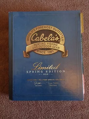Cabela's 2010 Limited Spring Edition Catalogue Q9 • $12.25