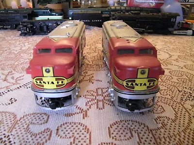 K-LINE ELECTRIC TRAINS TWIN ALCO SANTA FE # 2126 And # 2128 • $135