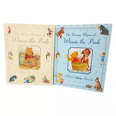 The Many Adventures Of Winnie The Pooh Nursery Rhymes Classic Disney Treasury HB • $14.95