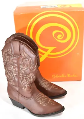 Women's Gabriella Rocha Carlsbad Cognac Boots Size 8  NIB • $30