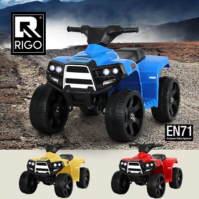 Rigo Kids Ride On Car Electric Toys ATV Quad Motorbike 4 Wheeler • $75.95