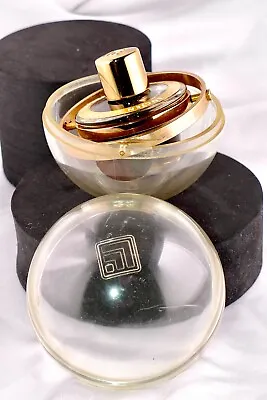 Vintage Lucien Lelong Cachet Perfume In A Cylindrical Bottle/Gyroscope  W/Case • $319.99