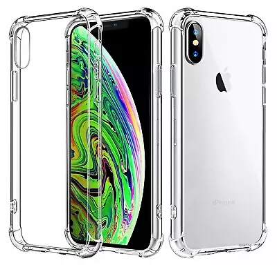 $6.99 • Buy For IPhone 12 11 Pro Max XR 6 6S 7 8 Plus SE 5S Shockproof Heavy Duty Case Cover
