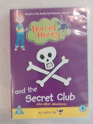 DISC ONLY - Horrid Henry And The Secret Club DVD Very Good Condition (box7) • £1.43