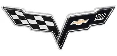 2005-2013 Corvette C6 Centennial 100th Anniversary Rear Bumper Emblem New GM • $64.95