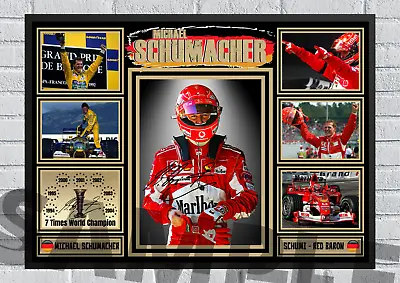 Michael Schumacher Formula 1 A4/A3 F1 Memorabilia/Collectable/Great Gift #17 • $23.63