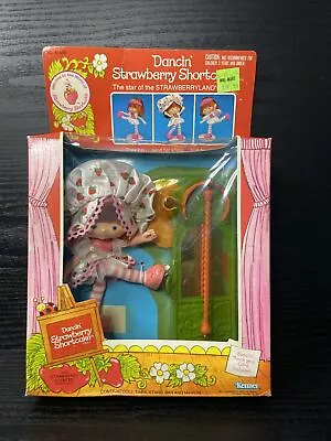 Dancing Strawberry Shortcake Doll Dancin Ballerina VTG Kenner In Unopened Box • $44.95