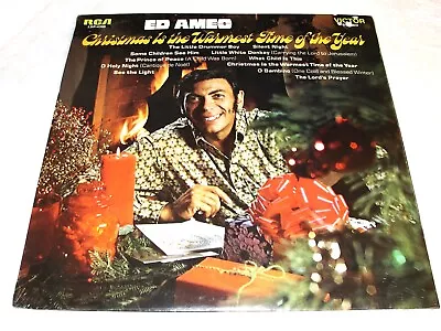 Ed Ames  Christmas Is The Warmest Time Of The Year  1970 Holiday/Pop LP SEALED! • $6.95