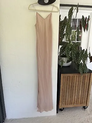 Vionnet Paris Sheer Long Dress. Sz Small. • $83.30