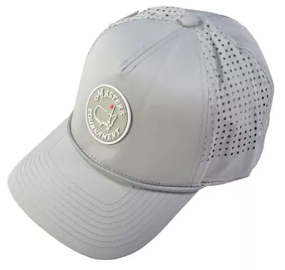 2024 MASTERS (GREY) RAISED LETTER PERFORMANCE TECH Hat From Augusta National • $69.95