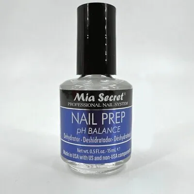 Mia Secret Professional Acid Free Natural Nail Prep Dehydrator 15ml -... • $10.99