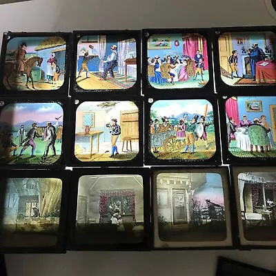 Magic Lantern Slides Colour Cheeky Comic Antique Vintage & Others • £35