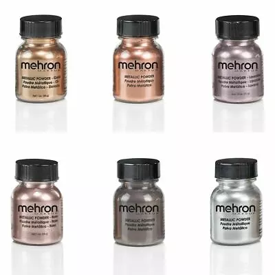 Mehron Metallic Powder Makeup Pigment For SFX And Body Painting • $14.95