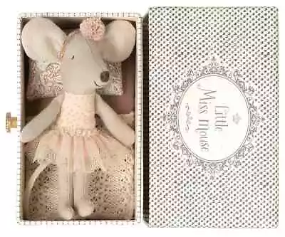 Maileg Dancing Mouse In Daybed Little Sister • $49.75