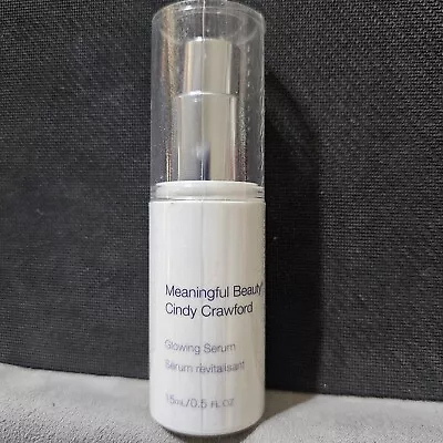 Meaningful Beauty Cindy Crawford Glowing Serum .5 Oz.Firming Moisturizing Sealed • $23.50