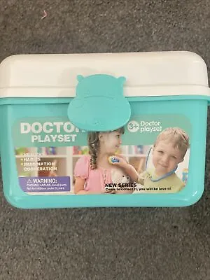 43Pcs Doctors Set For Kids Medical Kit Role Play Play Dress Up For Boys Girls3+ • £14.99