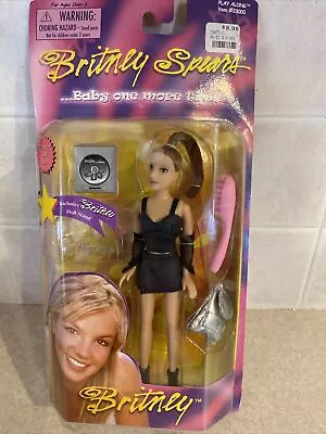 Britney Spears 2000 Ponytailed Baby One More Time Play Along Doll  New • $50.53