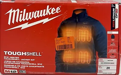 Milwaukee Tool 204Bl-212X Heated Toughshell Jacket Kit-Blue-2X-Large-OPEN BOX • $194.95