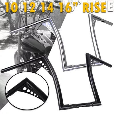 16  14  Handlebar Rise Ape Hangers FOR Harley Sportster XL 883 1200 FLST FXST US • $93.05