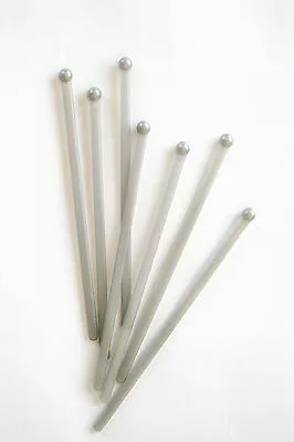 1000 Flat Ball Cocktail Stirrers Swizzle Sticks Stick 6  Silver Drink Bar Party • £13.59