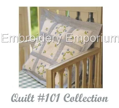 Quilt #101 Collection - Machine Embroidery Designs On Usb 4x4 & 6x10 • £17.95