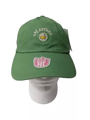 NWT Masters Golf Ladies Fit Green Hat  Logo • $49.99
