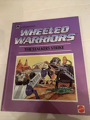 Golden Books: Stalkers Strike Jayce And The Wheeled Warriors Mattel Cartoon Book • £9.64