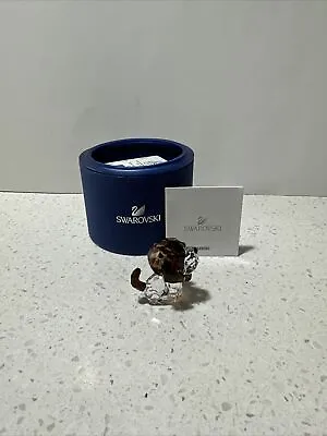 $140 • Buy Swarovski Crystal Puppy- BERNIE THE SAINT 5213704. Box And Certificate Included
