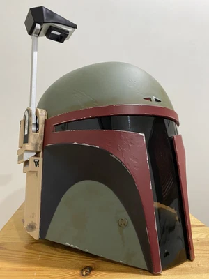 $120 • Buy STAR WARS Boba Fett Re-Armored Premium Electronic Helmet LED Light Up For Kids