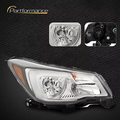 For 2017-2018 Subaru Forester Halogen Type Headlight Right Passenger Side W/Bulb • $79.99