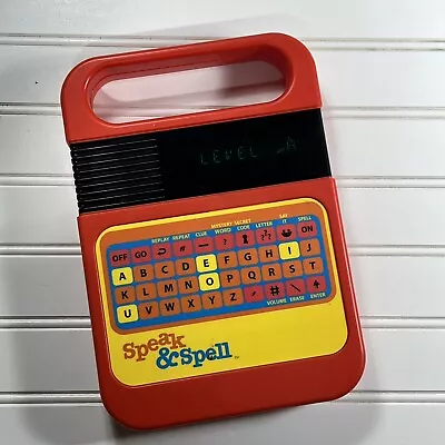 Speak & Spell Kahootz Electronic Learning Game Vintage - Tested WORKS No Box • $19.84