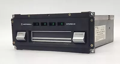 Motorola  8-Track Car Stereo Tape Player Model 3RV5701 • $99.99