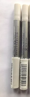 2 X Maybelline Cool Effect Eye Shadow/Liner  #05 COLD AS ICE NEW & SEALED. • $12.71