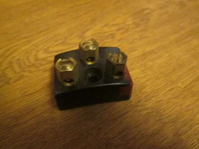 £9.99 • Buy Lucas C45pv Dynamo Terminal Block Lucas New Old Stock 