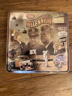 Jigsaw Puzzle 1000 Piece MILLENNIUM 1950s-60s Reach For The Moon SEALED TIN • $15.99