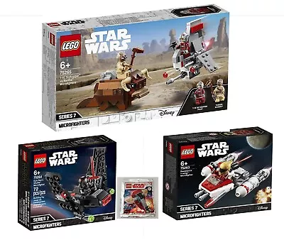 LEGO Star Wars Microfighters  75263 75264 75265 Series 7 And Bonus • $135