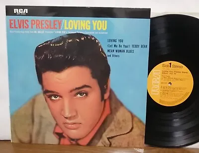 Elvis Presley LOVING YOU Japan RCA LP SHP-5085 Final Rare VMI 1973 Pressing • $39.99