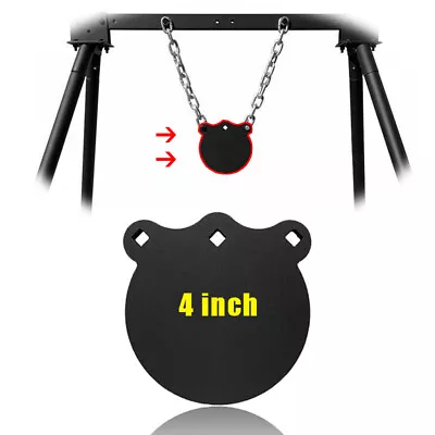 Fit AR500 Steel 4 /6 Metal Target Gong Rifle Pistol/Shooting Target Stand/Chain • $12.99