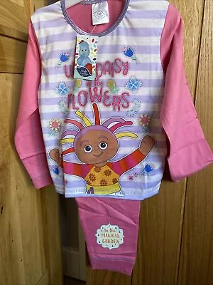 Girls In The Night Garden Pyjamas Pjs Age 3-4 Years Gift Winter Upsy Daisy • £8.99