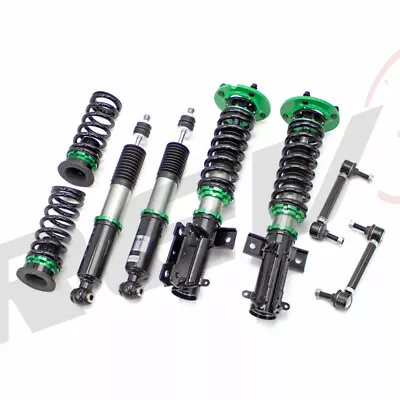 Rev9 Hyper-street Ii Mono Tube Shocks 32 Click Coilover Fit Mustang Rwd 05-10 • $532