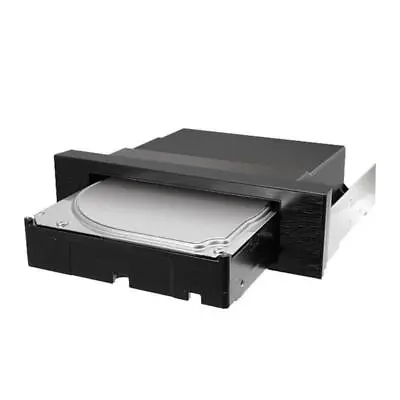 SATA Internal Tray-less Mobile Rack For 2.5  Or 3.5  SSD HDD Hard Drive • £16.78