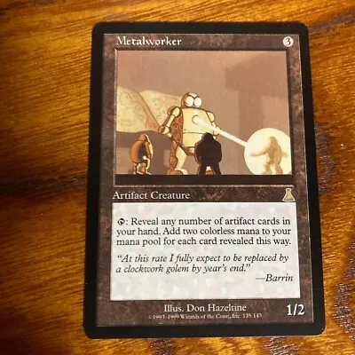 Metalworker Urza's Destiny MTG English Magic The Gathering • $118.69