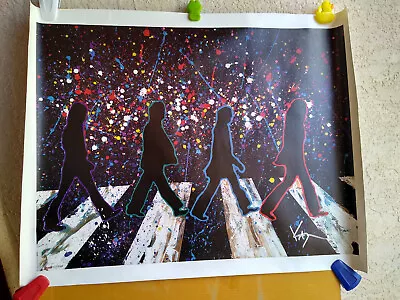 The Beatles   Abbey Road    2010 Ltd Ed Giclee By Kat. • £118.77