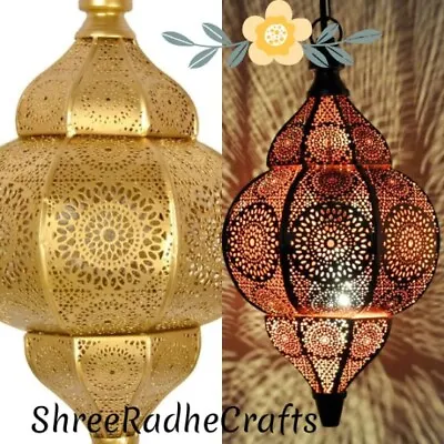 $82.99 • Buy 14  Moroccan Turkish Metal Ceiling Lamp Exclusive Home /Wedding Decoration Light