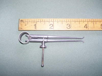 £7 • Buy Vintage Moore & Wright 4  Spring Joint Round Leg Internal Calipers VGC (12)
